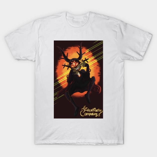 The King and the Core (Darcy) T-Shirt by TheCreativelyC